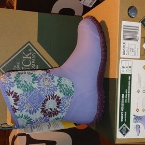 New the original muck muckster II mid iris sunflower sz 6 subfreezing waterproof